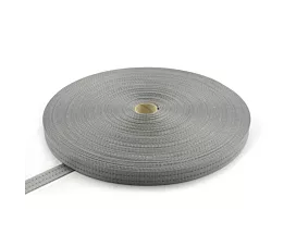 Polyester 35mm Polyesterband 35mm - 3000kg - 100m Rolle (Grau mit 2 Streifen)
